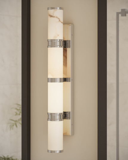 Brenham Large Nickel Wall Sconce (92|5800-0080)