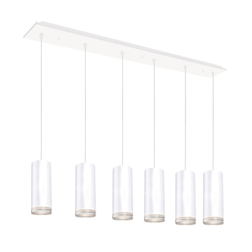 Cameo 42-in White 6-Light Multi Pendant (461|MP401432WH-06)