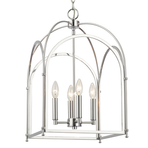 Kai 14'' Polished Chrome Pendant (205|ED444124CH)