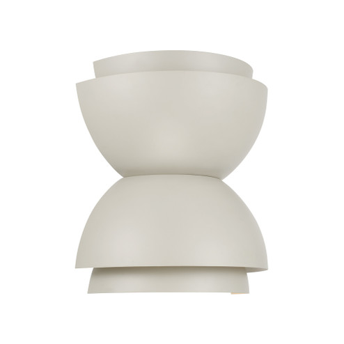 12'' W x 12.75'' H 2-Light Modern Tiered Dome Bowl Dual Sconce in Taupe (42|659221TP)