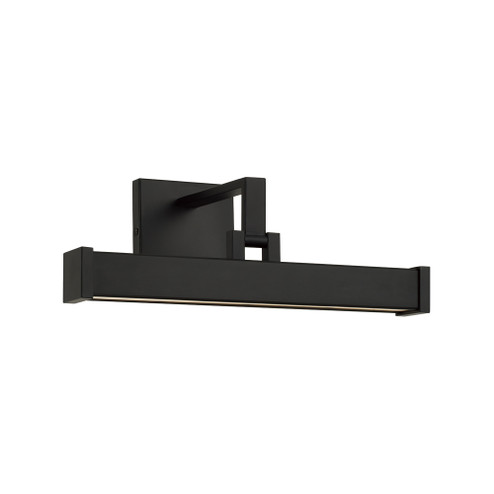 16'' W x 6'' H Integrated LED Adjustable Pivoting Picture Light Wall Sconce in Matte Black (42|658111MB)