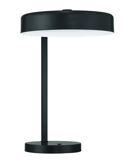 Keeva 1 Light Table Lamp in Flat Black (20|87019FB-T)