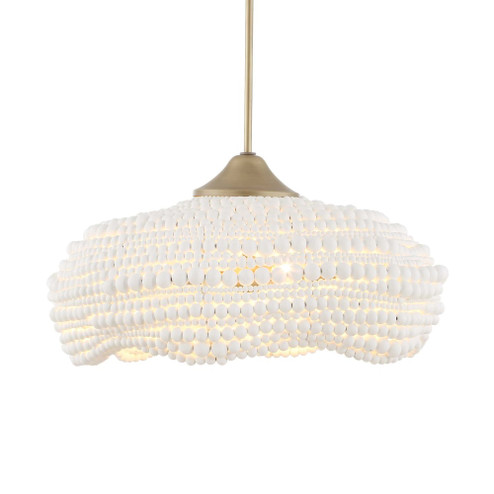 Uttermost Biddeford 5 Light White Beaded Pendant (85|21631)