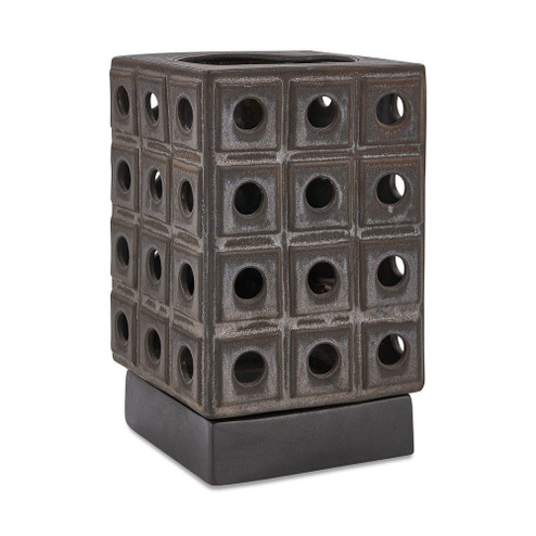 Uttermost Lattice Indoor-Outdoor Lantern Candleholder (85|18322)