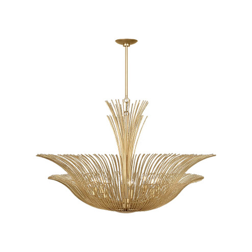 ONLINE EXCLUSIVE-DORELLE 42 8L CHANDELIER GD (7725|LXC1218GD)