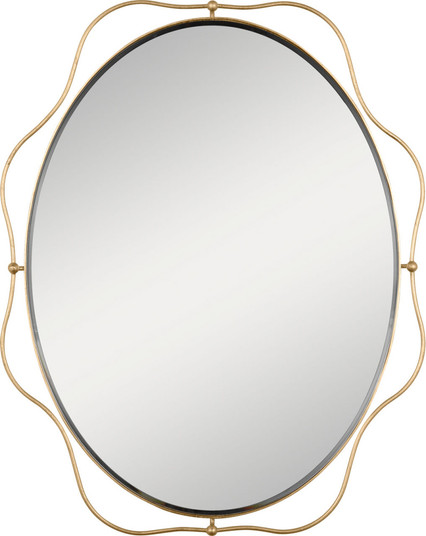 SARGASSO 24X30 OVAL MIRROR GD (7725|KSMR100GD)
