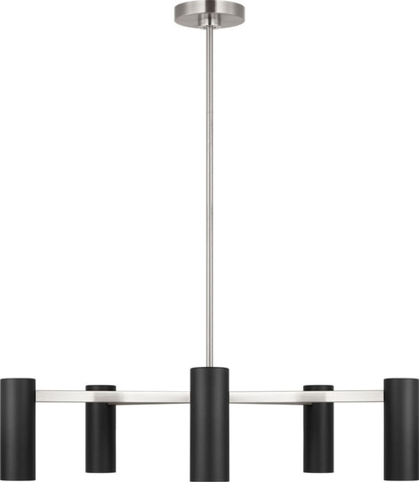 Zentro Five Light Chandelier (38|GLC2055BN)