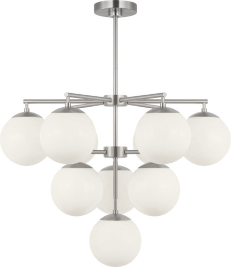 Nube Ten Light Chandelier (38|GLC18010BN)