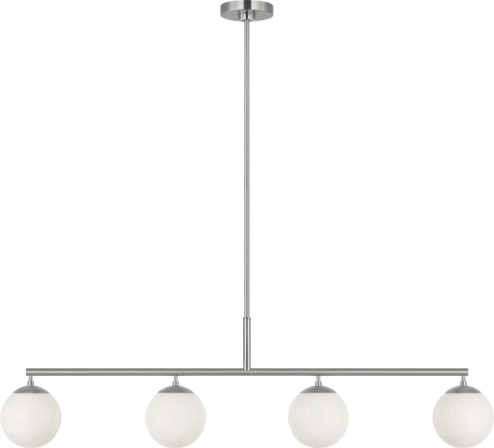 Nube Four Light Linear Chandelier (38|GLC1814BN)