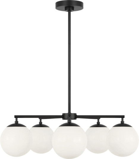 Nube Five Light Chandelier (38|GLC1795MBK)