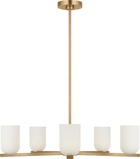 Neblina Five Light Chandelier (38|GLC1935SB)