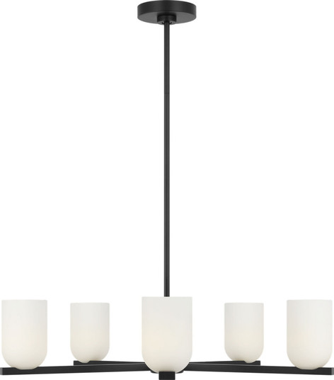 Neblina Five Light Chandelier (38|GLC1935MBK)