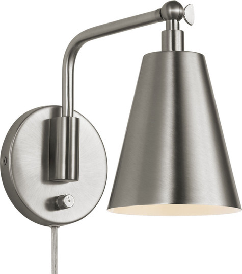 Drae One Light Task Sconce (38|GLW2001BN)