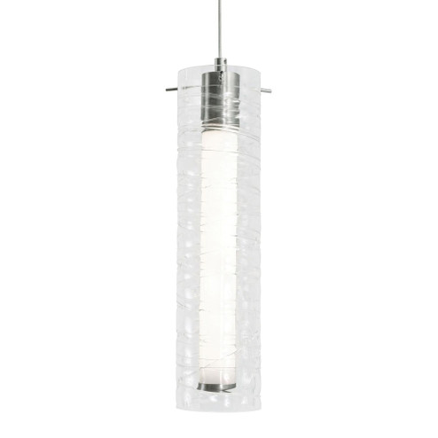 Bari 04'' LED Pendant 120-277V 15W 5CCT SN (1|BRIP04LAJUDSN)