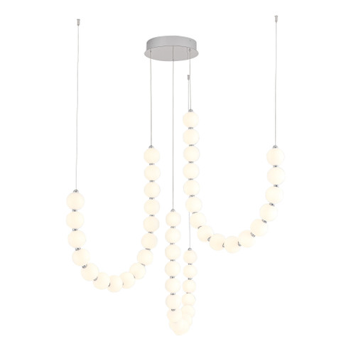 Akoya 48 Light Chrome Dimmable LED Chandelier (7713|CH321803CH)