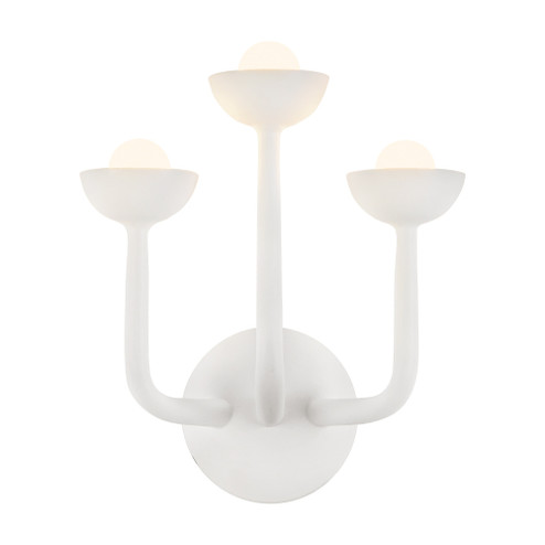 Spade 11-in White Damp-Rated Dimmable LED Wall /Vanity Light (7713|WV313011AW)
