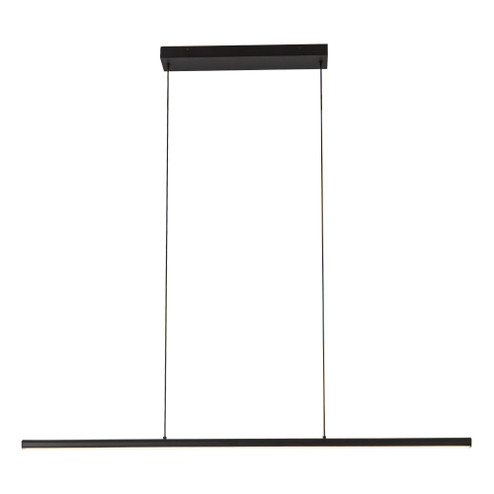 Drift 45-in Black Dimmable LED Linear Pendant (461|LP12245-BK)