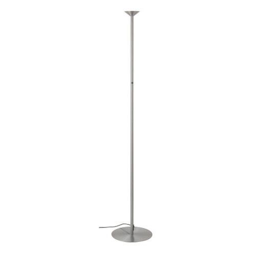 Valor 78-in Brushed Nickel dimmable Dimmable LED Floor Lamp (461|FL12168-BN)