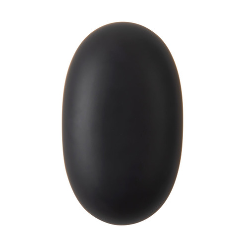 Perle 10-in Matte Black Damp-Rated Dimmable LED Wall Sconce (461|WS43710-MB)