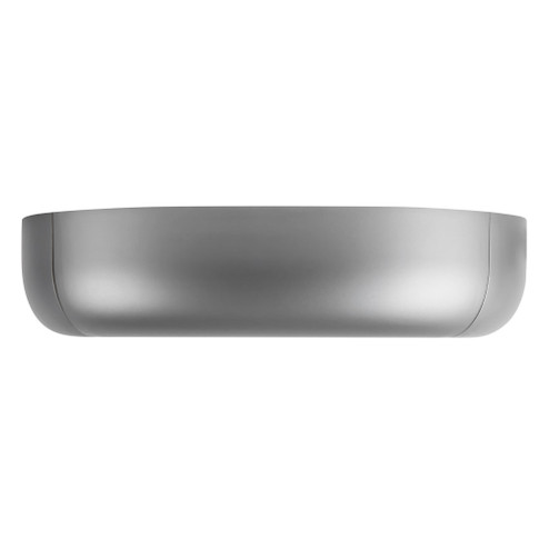 Folio 15-in Space Gray Dimmable LED Flush Mount (461|FM21514-SPC)