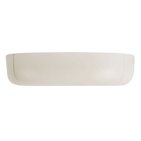 Folio 15-in Pearl White Dimmable LED Flush Mount (461|FM21514-PW)