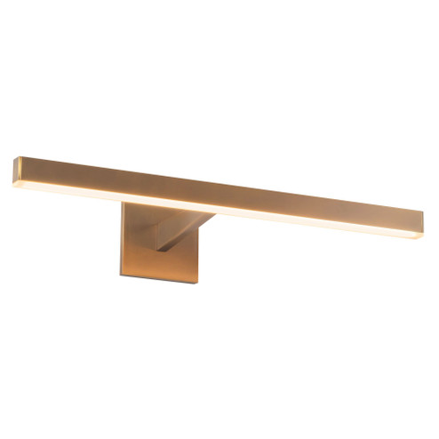 Vega 22-in Vintage Brass Dimmable LED Wall/Picture Light (461|PL10323-VB)