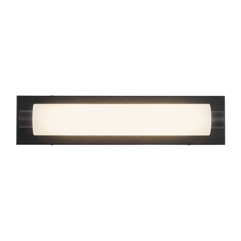 Charleston 19-in Black Damp-Rated Dimmable LED Bathroom Vanity Light (461|VL7518-BK)