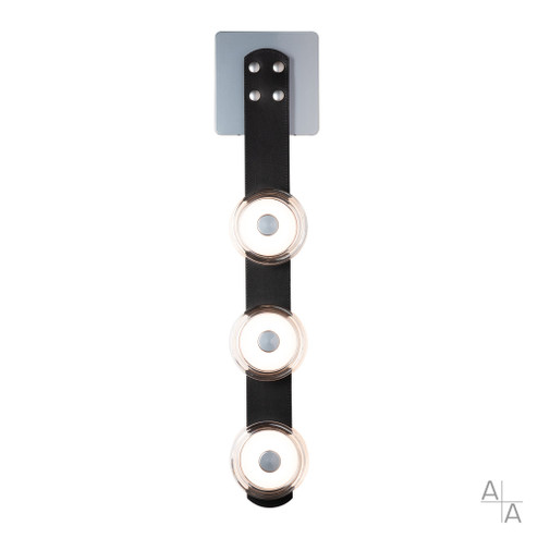 SNAPS 3-Light Sconce (65|402032-LED-10-LK-PG)