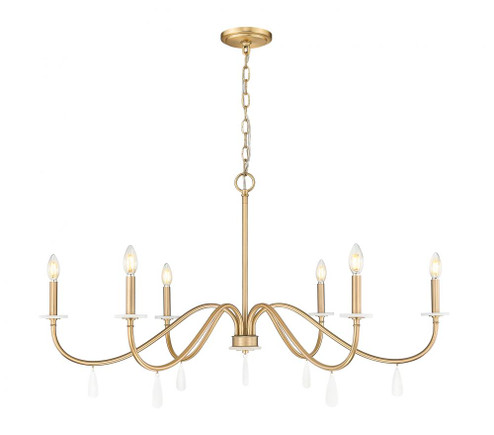 6 Light Chandelier (276|6103-45MGLD)