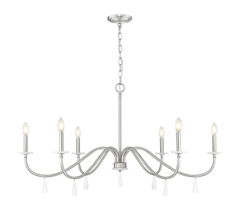 6 Light Chandelier (276|6103-45BN)