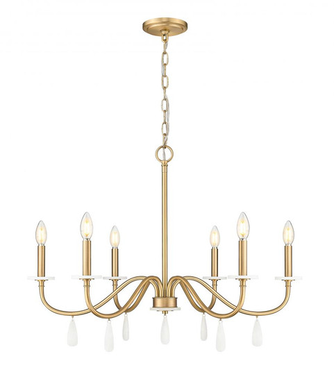 6 Light Chandelier (276|6103-32MGLD)