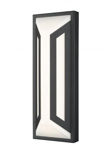 2 Light Outdoor Wall Light (276|5028M-BK-LED)