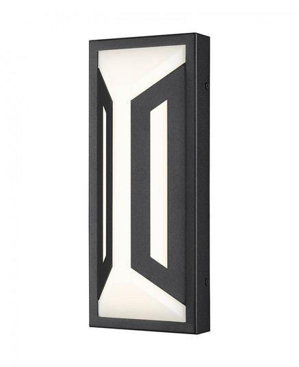 2 Light Outdoor Wall Light (276|5028S-BK-LED)