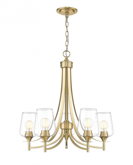 5 Light Chandelier (276|473-5BBR)