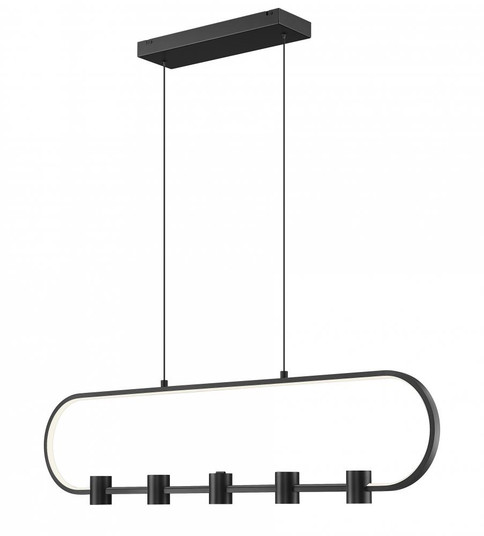5 Light Linear Chandelier (276|4101-42L-MB-LED)