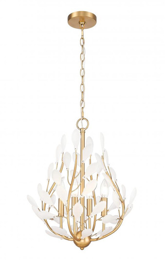 4 Light Chandelier (276|353-18MGLD)