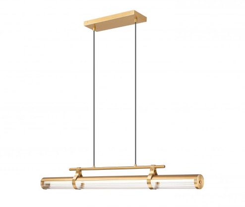 1 Light Linear Chandelier (276|1959-44L-MGLD-LED)