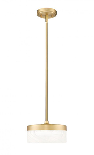 1 Light Pendant (276|827P9-MGLD-LED)