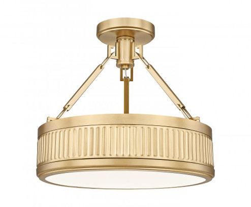 1 Light Semi Flush Mount (276|3046SF15-MGLD-LED)