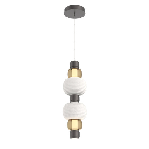 Torno Mandrel Double Pendant (1289|LAB0106-02-GP-B-C01-L3-CB1)