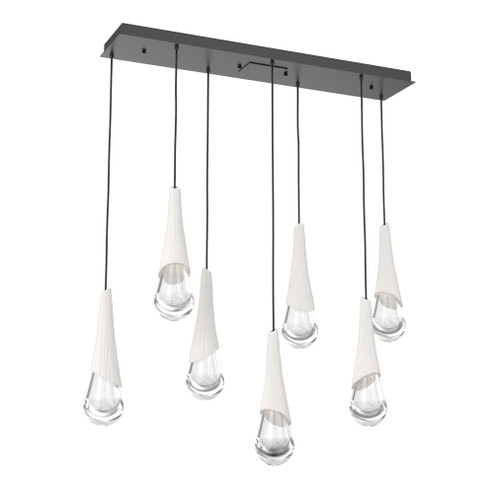 Hailstone Linear 7pc Multi-Pendant (1289|PLB0104-07-MB-C-C01-L1-CB1)