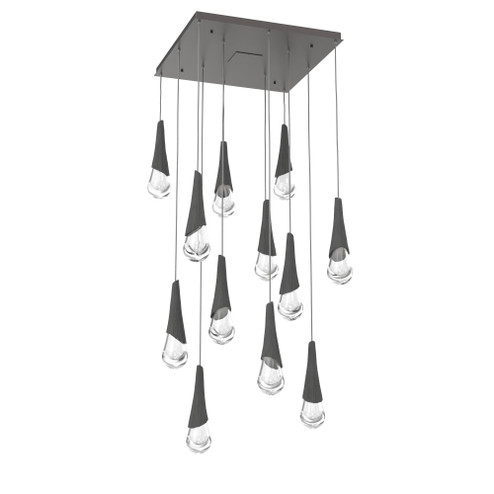 Hailstone Square 12pc Multi-Pendant (1289|CHB0104-12-GP-C-C01-L1-CB2)