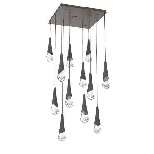 Hailstone Square 12pc Multi-Pendant (1289|CHB0104-12-FB-C-C01-L1-CB2)