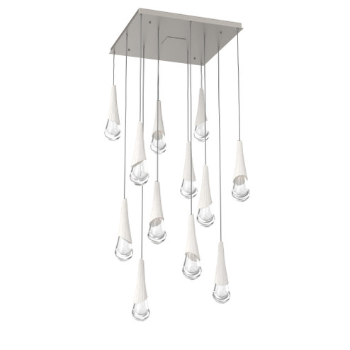 Hailstone Square 12pc Multi-Pendant (1289|CHB0104-12-BS-C-C01-L3-CB1)