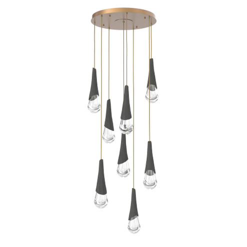 Hailstone Round 8pc Multi-Pendant (1289|CHB0104-08-NB-C-C01-L1-CB2)