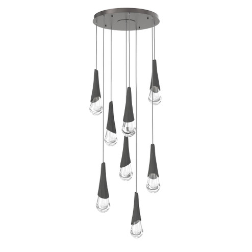 Hailstone Round 8pc Multi-Pendant (1289|CHB0104-08-GP-C-C01-L1-CB2)