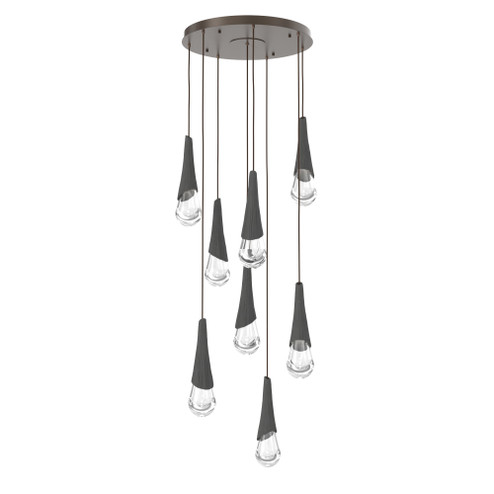 Hailstone Round 8pc Multi-Pendant (1289|CHB0104-08-FB-C-C01-L3-CB2)