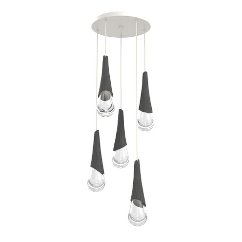 Hailstone Round 5pc Multi-Pendant (1289|CHB0104-05-WI-C-C01-L1-CB2)