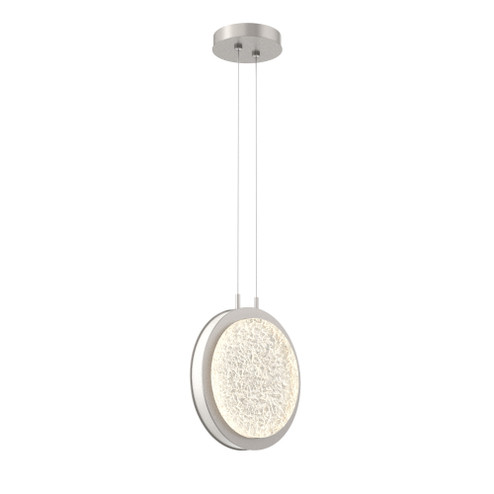 Iris Single Large Pendant (1289|LAB0103-01-BS-GL-CA1-L3-WI)