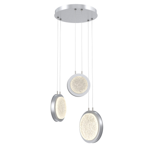 Iris 3-Piece Multi-pendant (1289|CHB0103-03-CS-GL-CA1-L3-000)